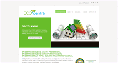 Desktop Screenshot of ecocentrixco.com